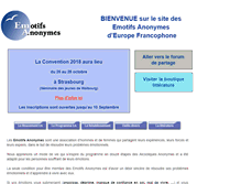 Tablet Screenshot of emotifsanonymes.eu
